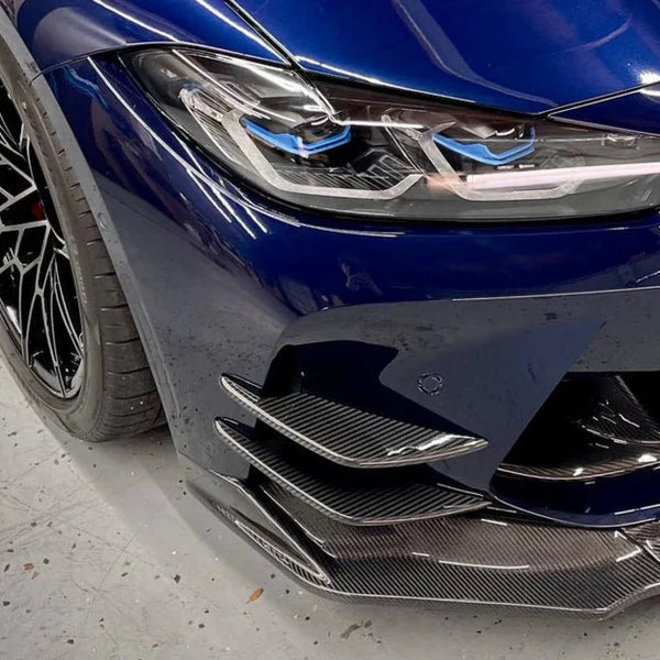 Carbon Fiber Front Canard Set V3 - BMW G80 M3 | G82 M4