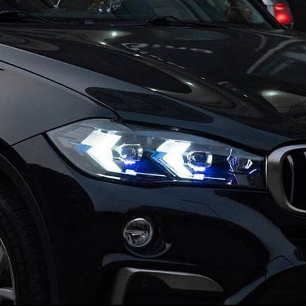 Snake Eyes Style LED Headlights - BMW F15 X5 | X5M (2014-2018)