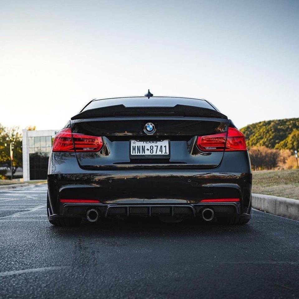 PSM Style Carbon Fiber Spoiler - F30 3 Series - Euro Auto Design