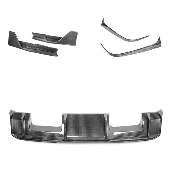 Paktechz Carbon Fiber Rear Aero Set - BMW G80 M3 | G82 M4