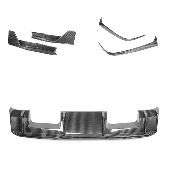 Paktechz Carbon Fiber Rear Aero Set - G80 M3 | G82/G83 M4