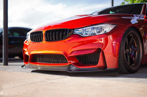 V Style Carbon Fiber Front Lip - BMW F80 M3 | F82/F83 M4