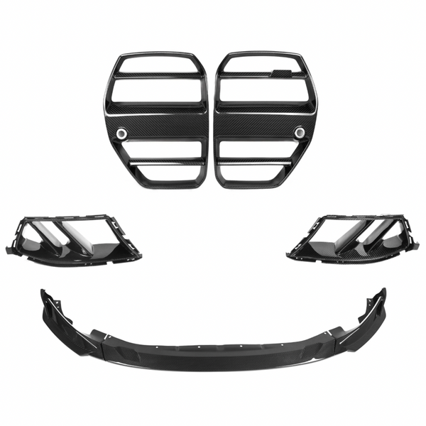 SP2 Style Full Carbon Fiber Front Aero Set - BMW G80 M3 | G82 M4