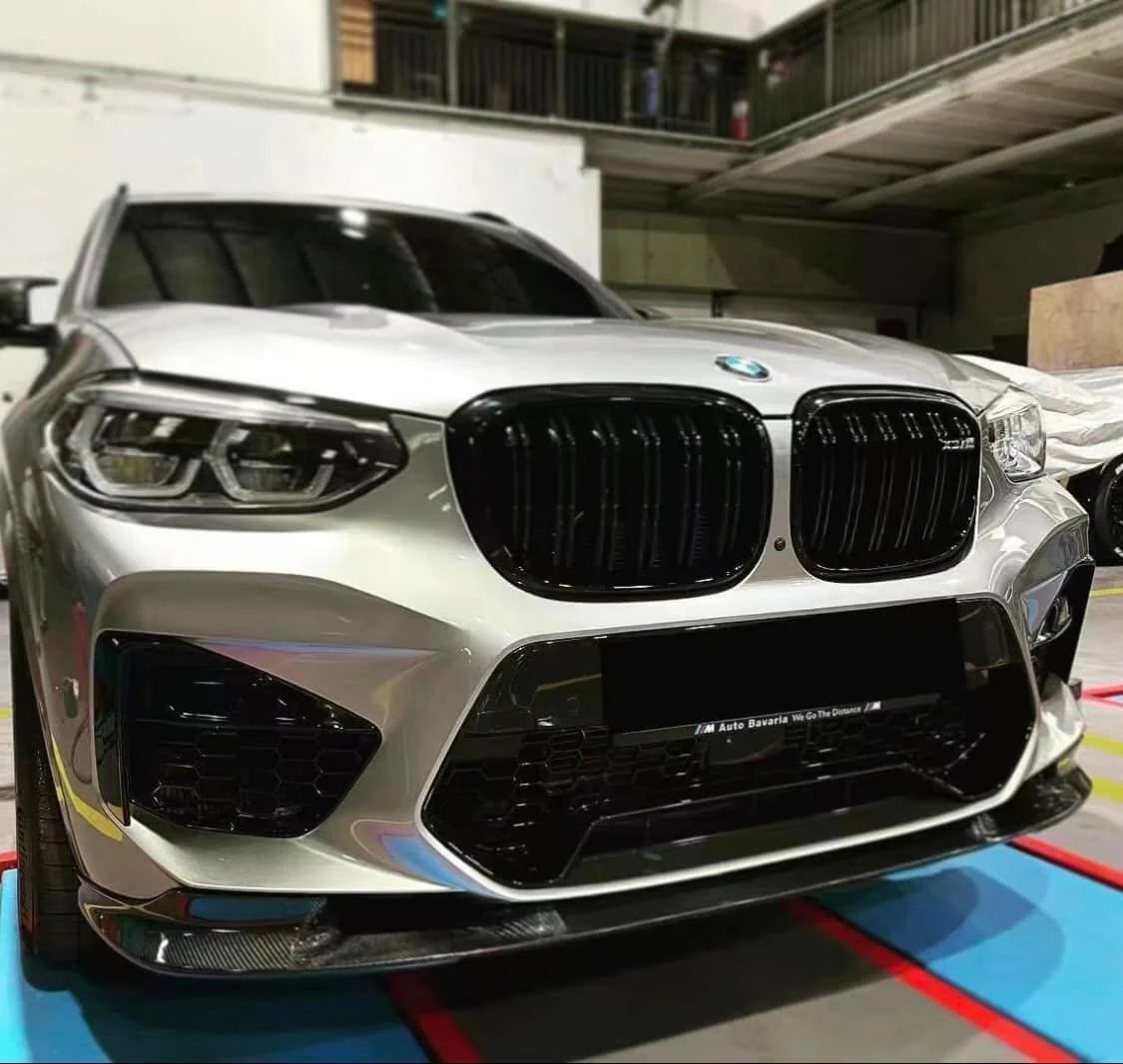 3D Style V2 Carbon Fiber Front Lip - BMW F97 X3M | F98 X4M