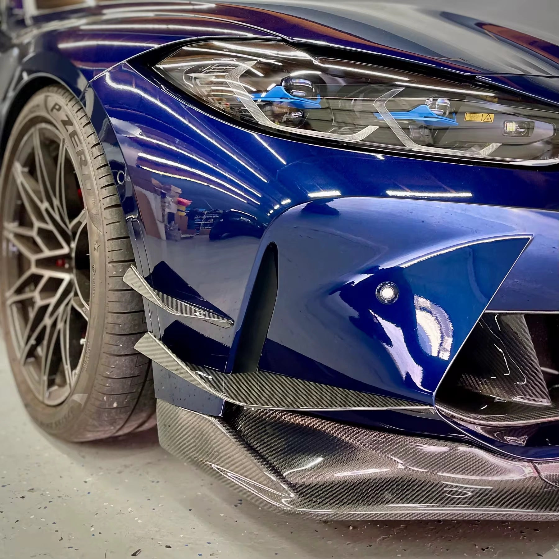 V Style Carbon Fiber Front Canards - G80 M3 | G82 M4