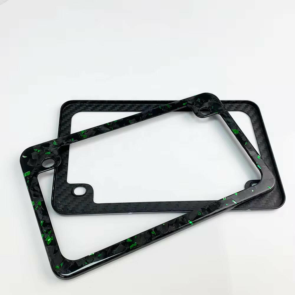 Forged Carbon Fiber License Plate Hold.