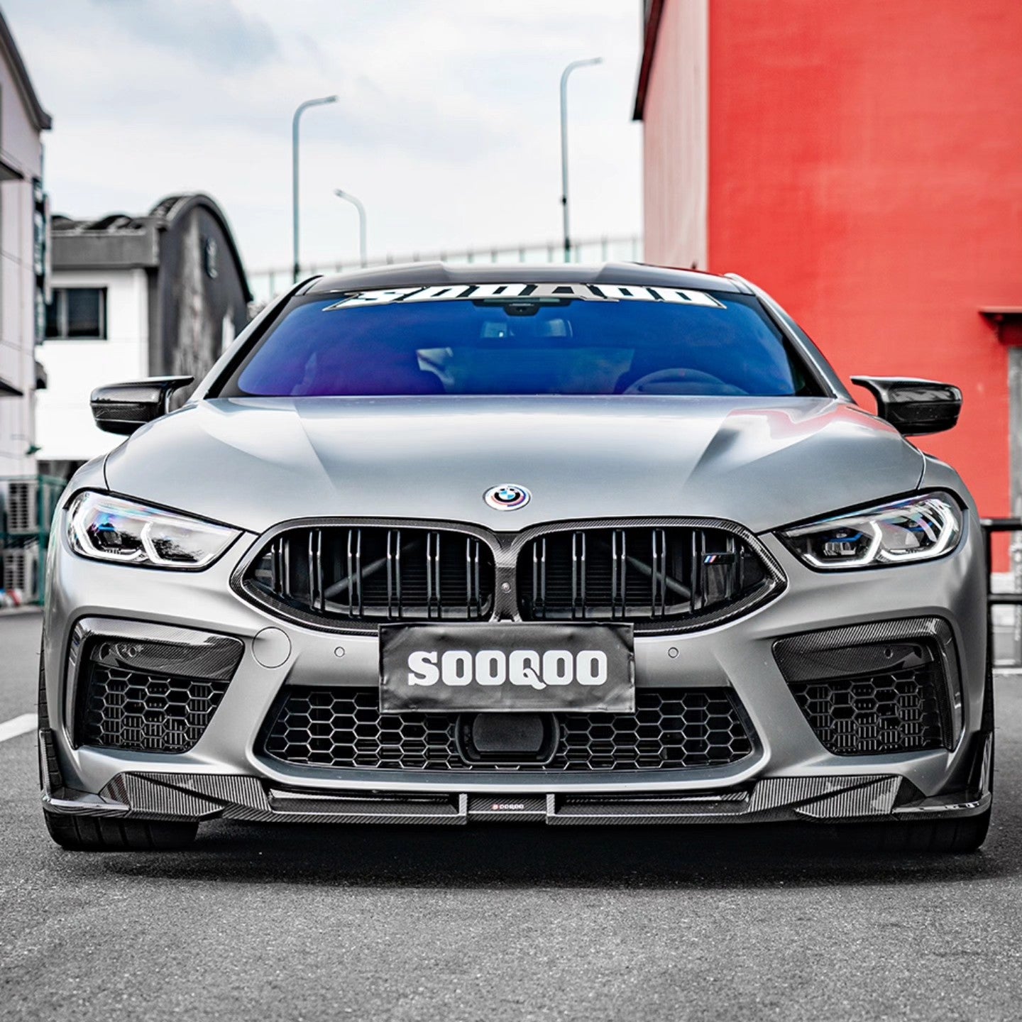 SQ Style Carbon Fiber Front Lip - F91/F92/F93 M8 - Euro Auto Design