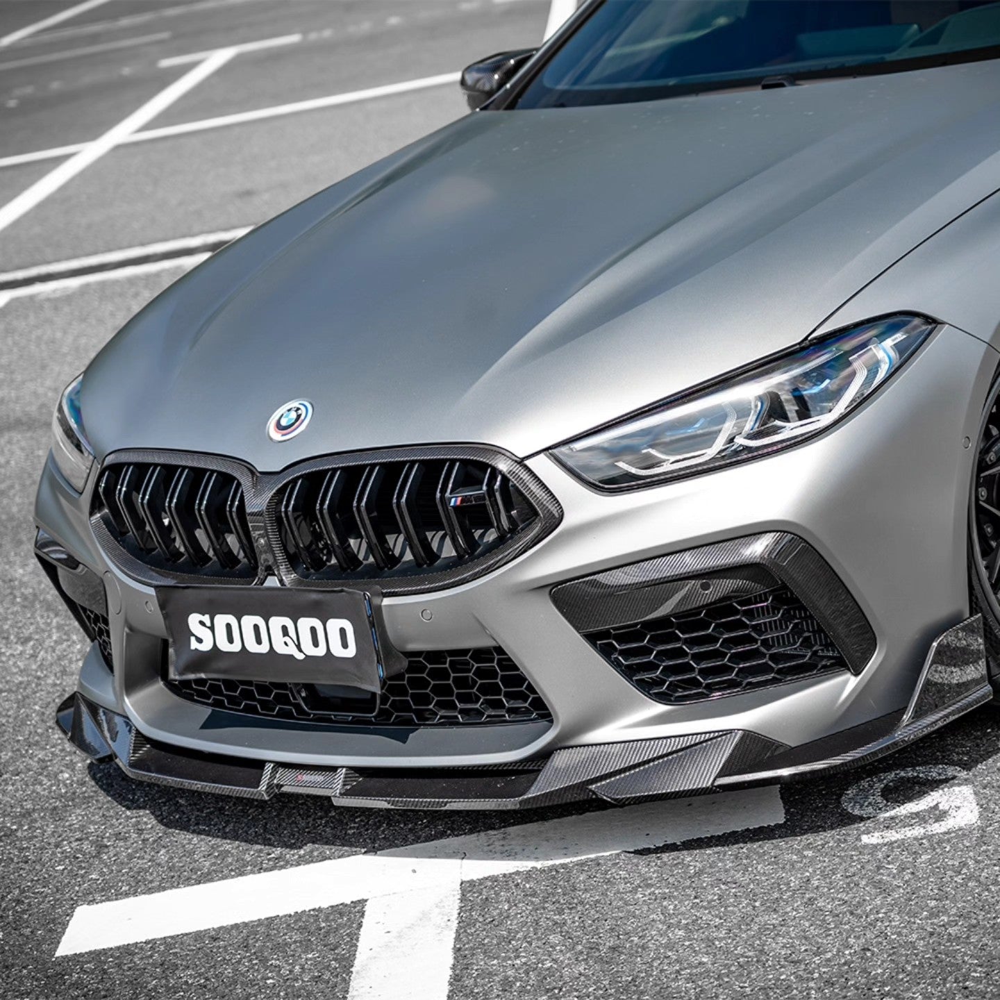 SQ Style Carbon Fiber Front Lip - F91/F92/F93 M8 - Euro Auto Design