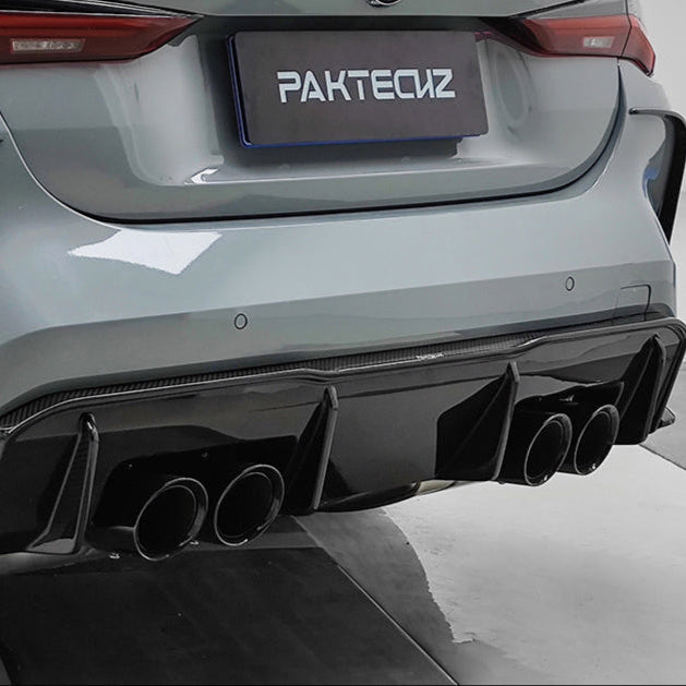 Paktechz Carbon Fiber Rear Aero Set - G80 M3 | G82/G83 M4