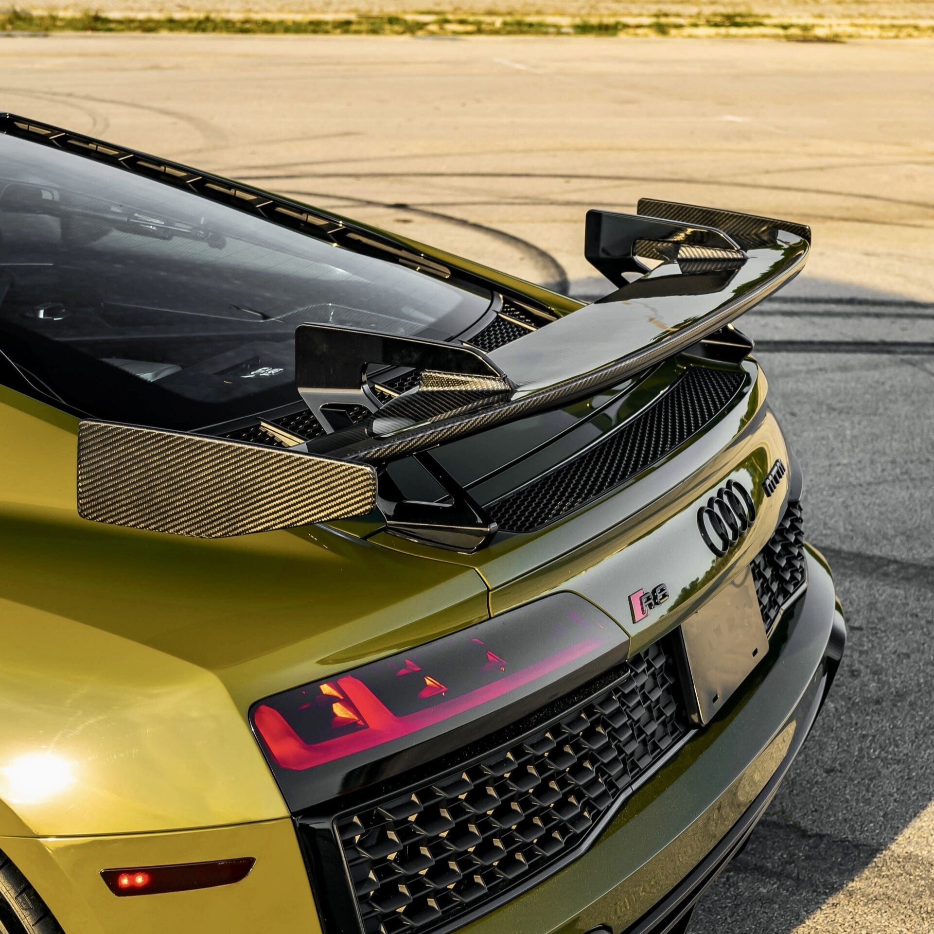 Performance Style Carbon Fiber Wing - Audi R8 (2019-2024) - Euro Auto Design