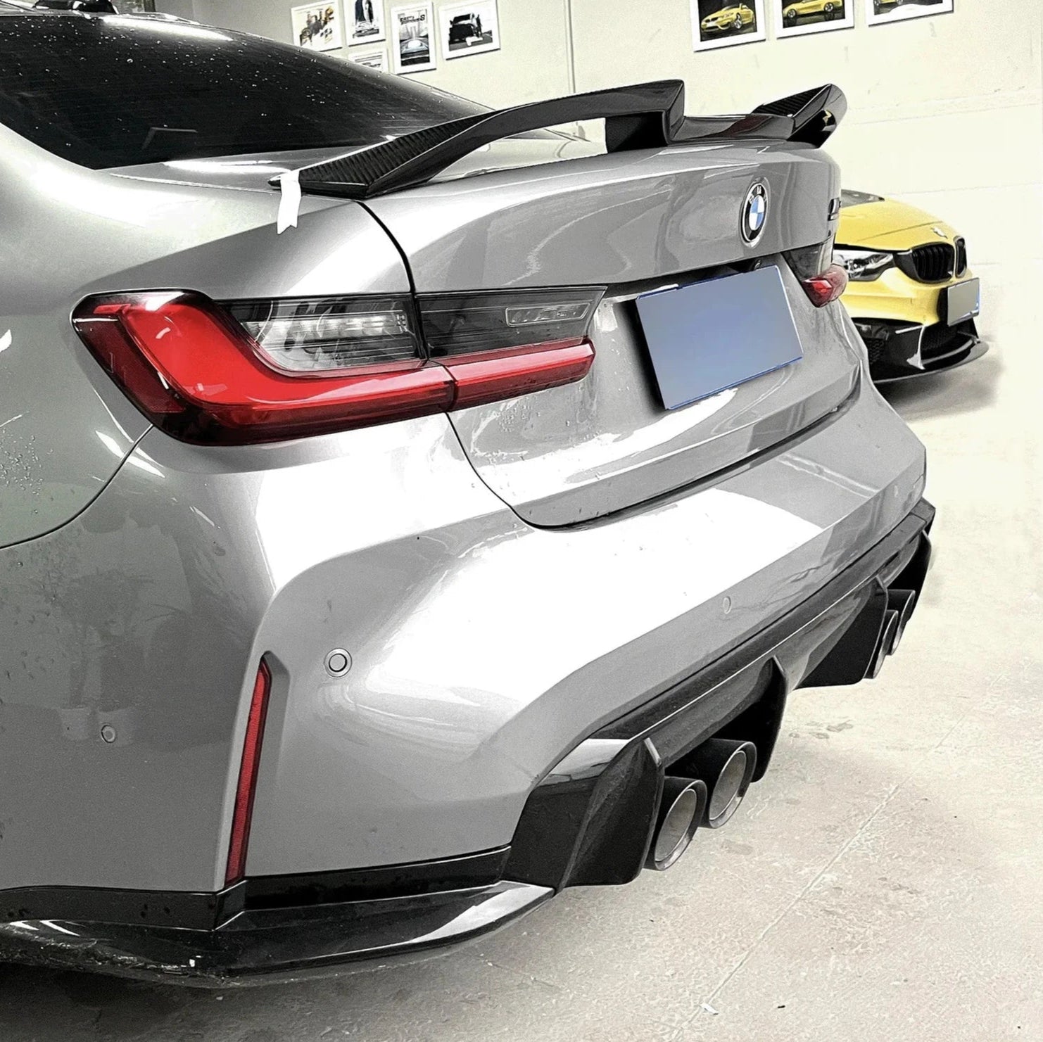 V Style Carbon Fiber Spoiler - G80 M3 | G82/G83 M4 - Euro Auto Design