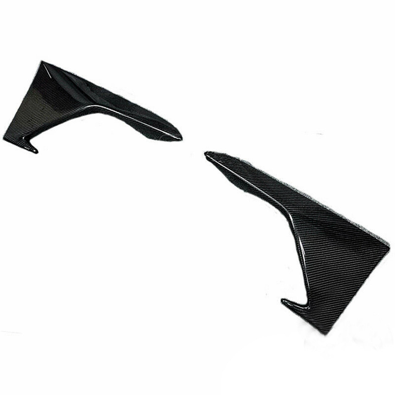 Carbon Fiber Upper Bumper Splitter Set - F87 M2 - Euro Auto Design