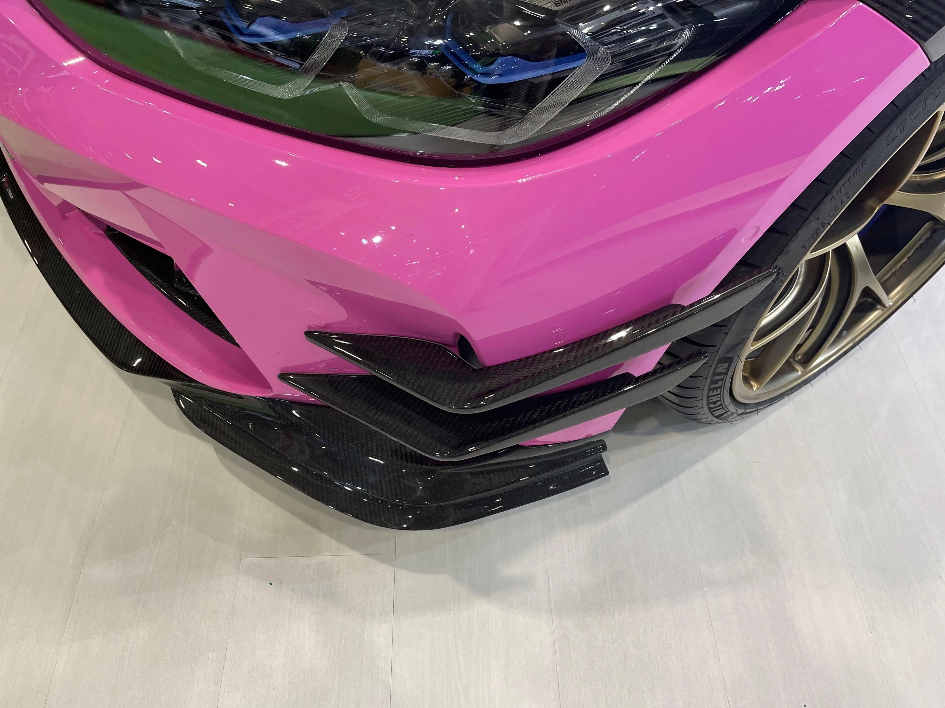 TK Style Carbon Fiber Front Canards - G80 M3 | G82 M4