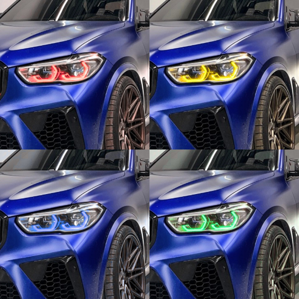 Color Code F96 Multi-Color Headlight DRL Module Set - F95 X5M/F96 X6M | G05 X5/G06 X6 ...