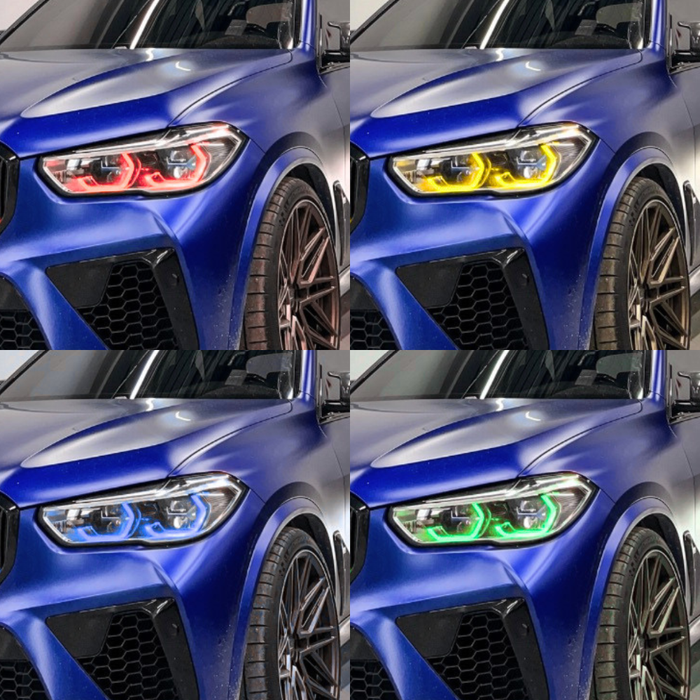 Multi-Color Headlight DRL Module Set - F95 X5M/F96 X6M | G05 X5/G06 X6 ...