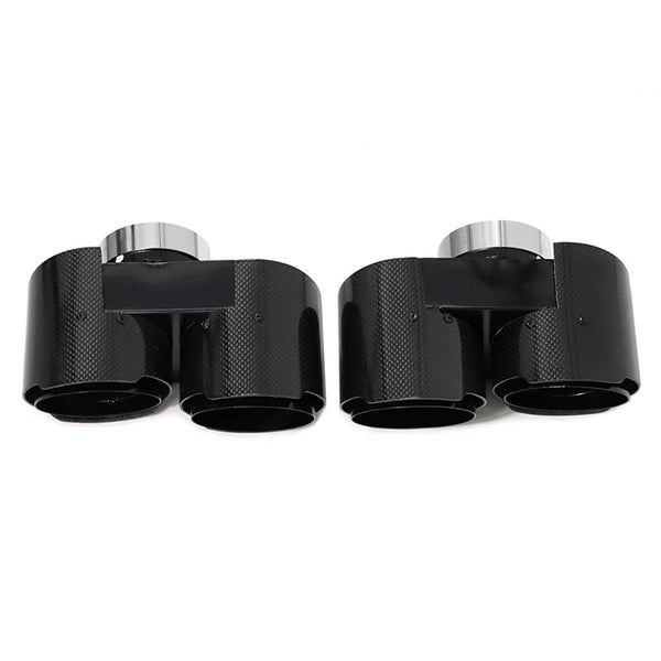 M Performance Quad Exhaust Tips - G20 330i & 330E | G22 430i | G42 230i