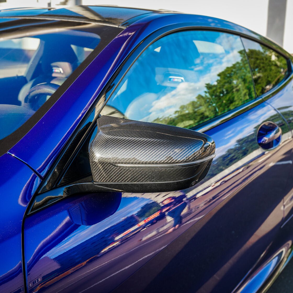 Carbon Fiber Mirror Caps - F91/F92/F93 M8 - Euro Auto Design