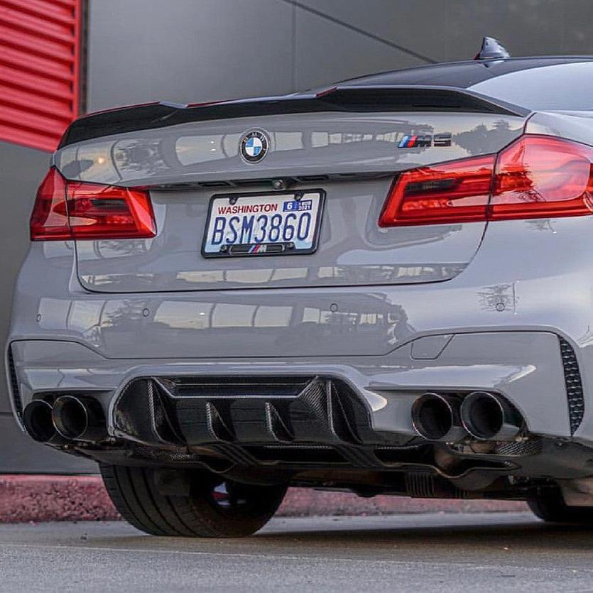 P Style Carbon Fiber Diffuser - F90 M5 - Euro Auto Design