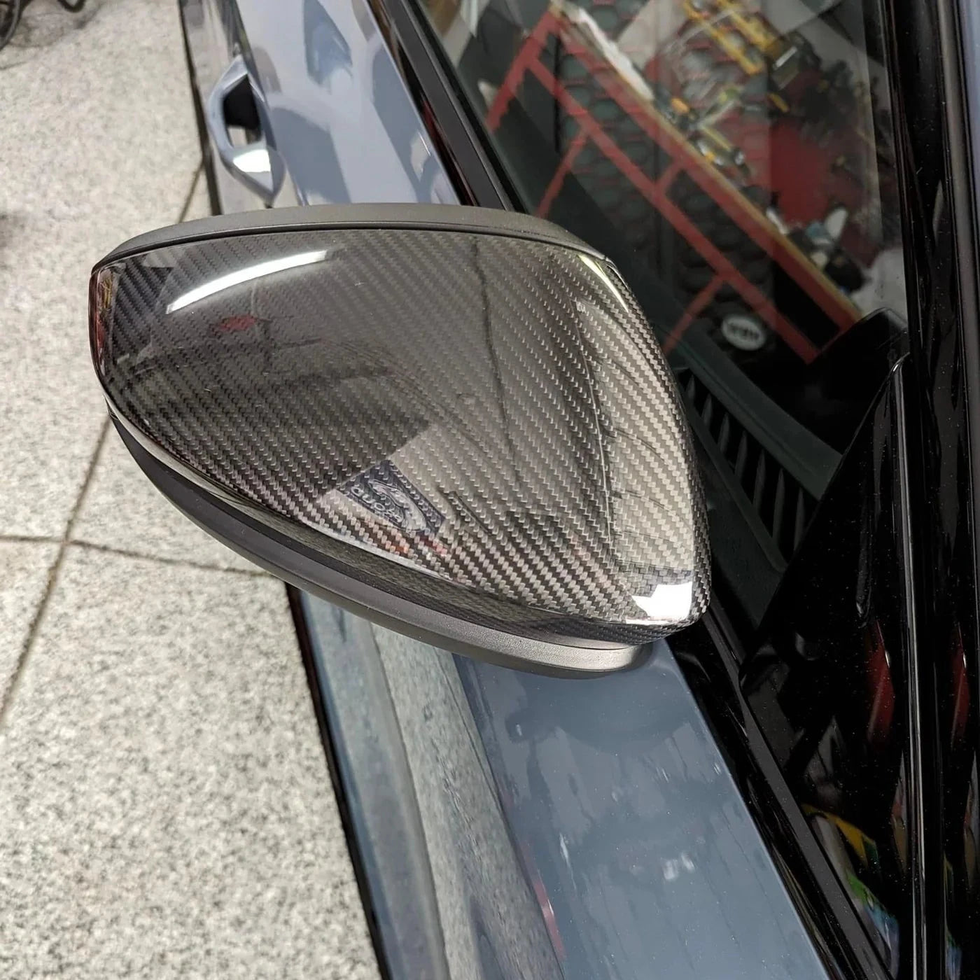 Carbon Fiber Mirror Caps - Audi RS3 (2022-2025) - Euro Auto Design