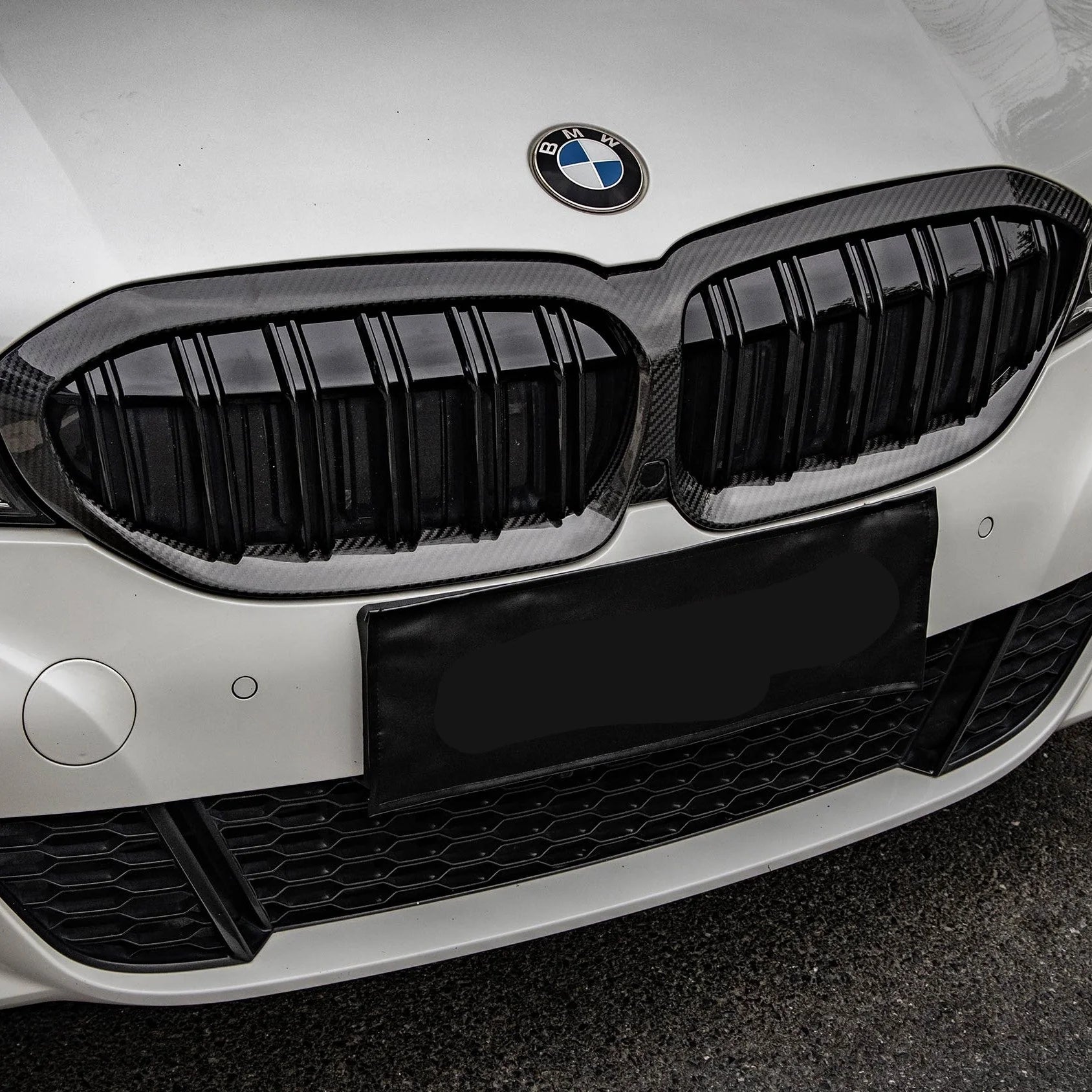 Double Slat Carbon Fiber Grill - G20 3 Series Pre-LCI/LCI - Euro Auto Design