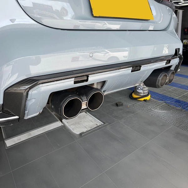 Carbon Fiber Diffuser Trim - BMW G80 M3 | G82 M4