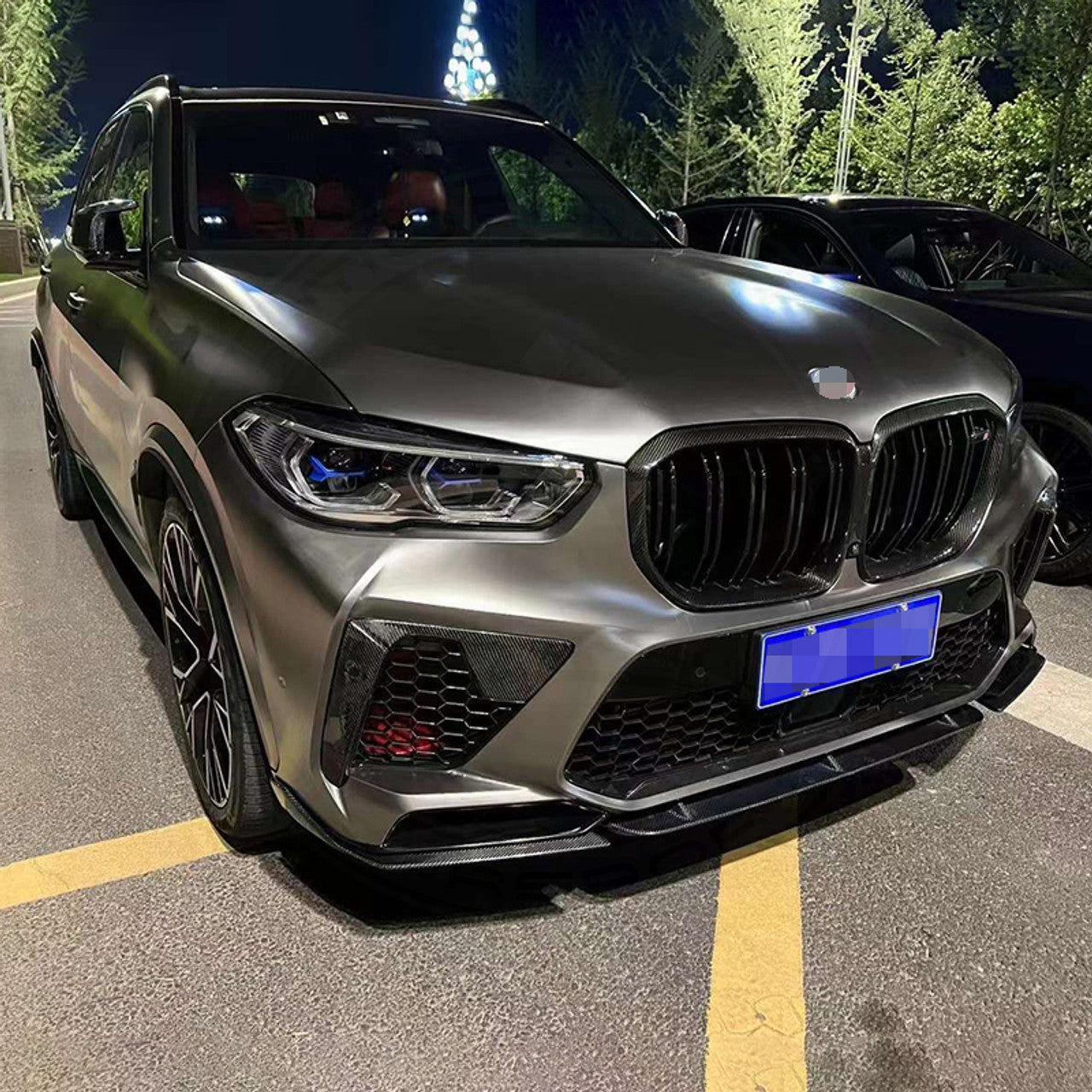 ST Style Carbon Fiber Front Lip - F95 X5M (Pre-LCI) - Euro Auto Design