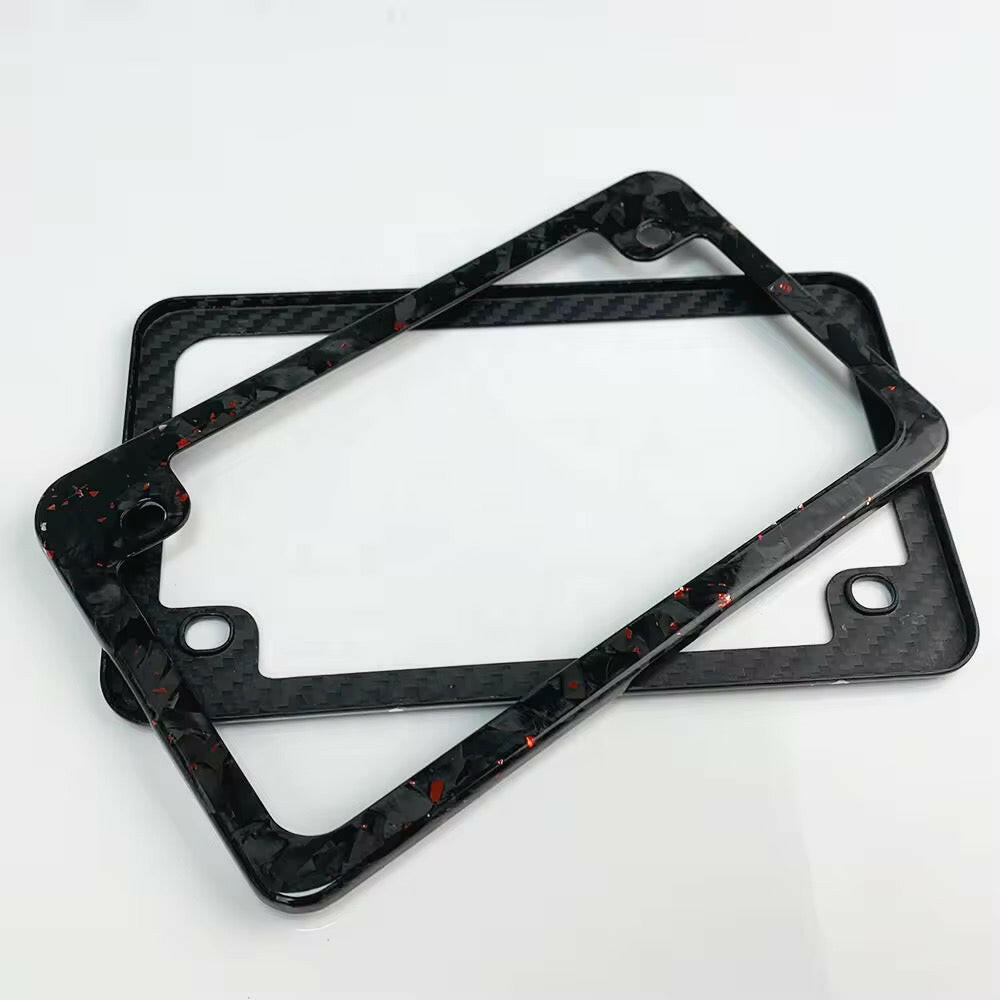 Forged Carbon Fiber License Plate Hold.