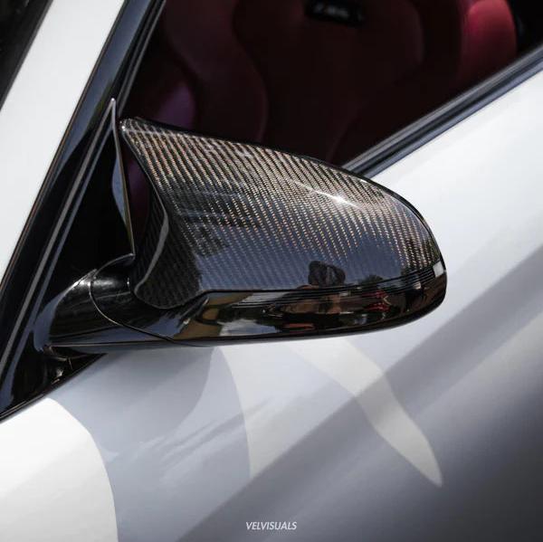 Carbon Fiber Mirror Caps - F80 M3 | F82/F83 M4 - Euro Auto Design