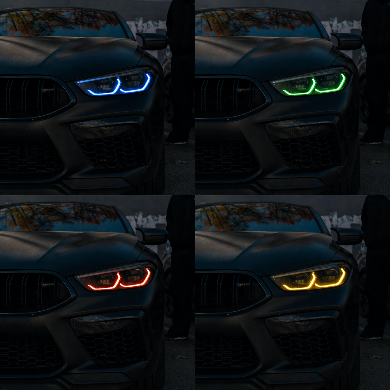 Multi-Color Headlight DRL Module Set - F91/F92/F93 M8 | G14/G15/G16 8 Series