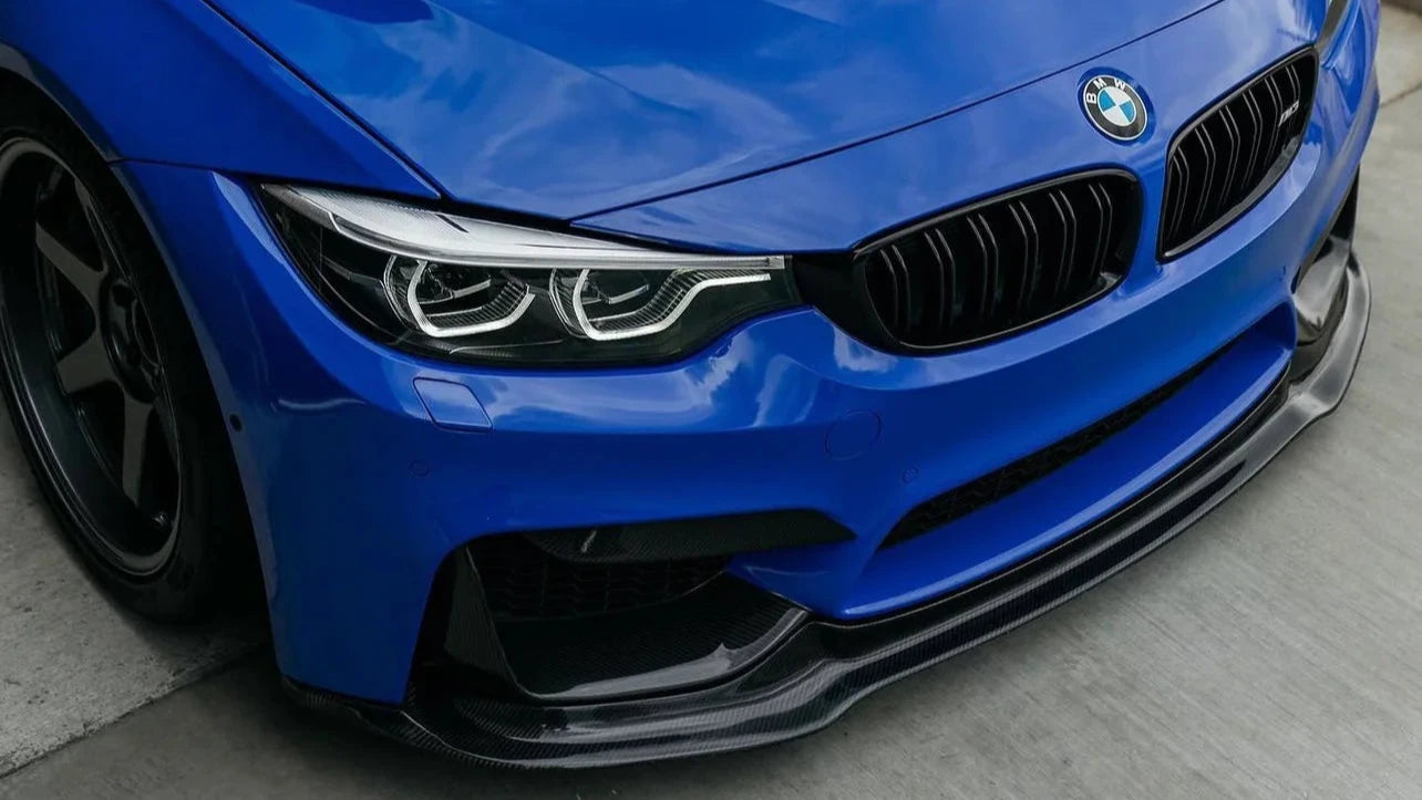 V Style Carbon Fiber Front Lip - F80 M3 | F82/F83 M4 - Euro Auto Design