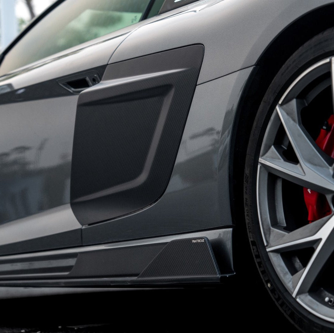 Paktechz Carbon Fiber Door Panel Blades - Audi R8 (2019-2024)