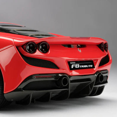 OEM Style Carbon Fiber Diffuser - Ferrari F8 Tributo.