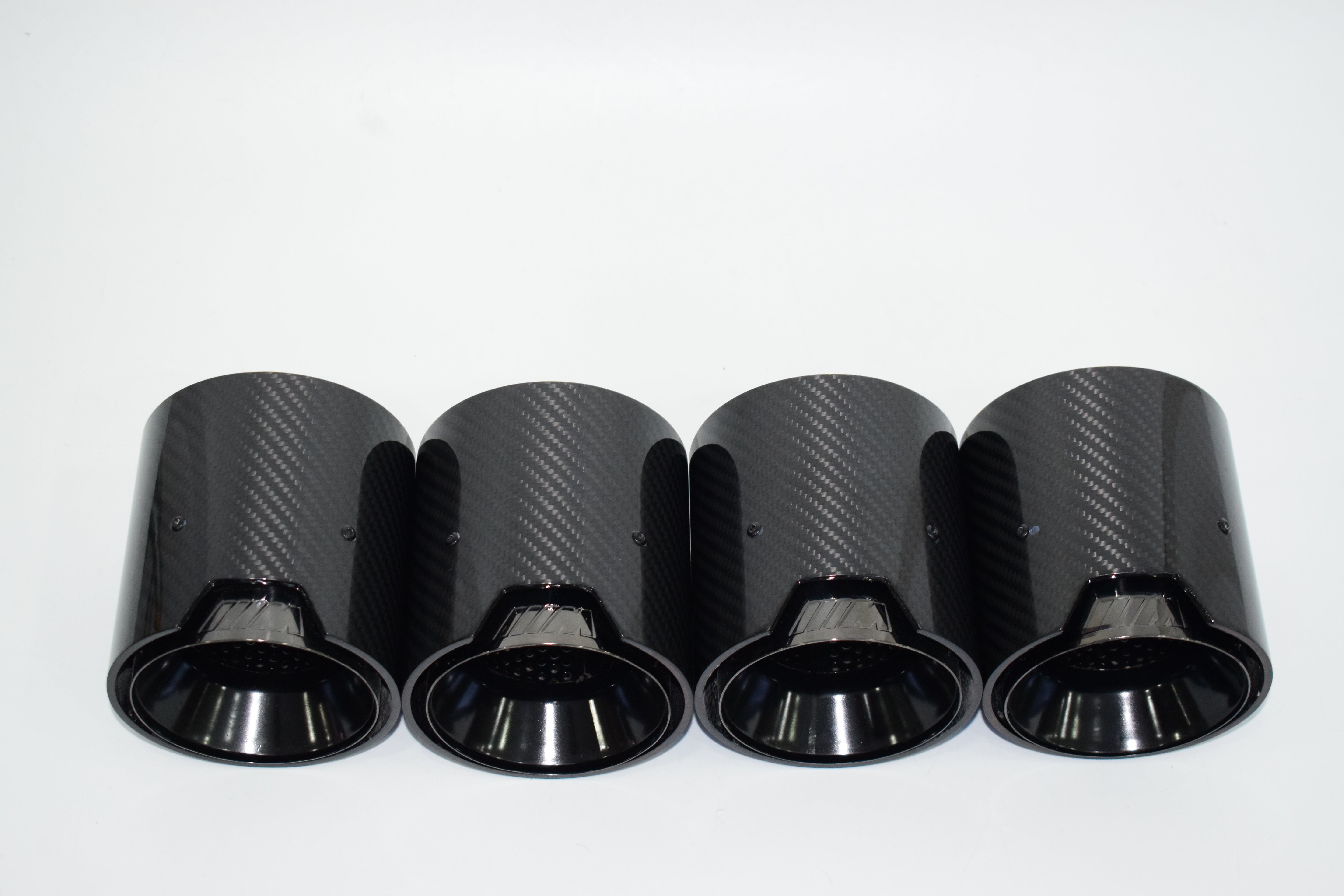 MP Style Carbon Fiber Quad Exhaust Tips - G80 M3 | G82 M4 | G87 M2