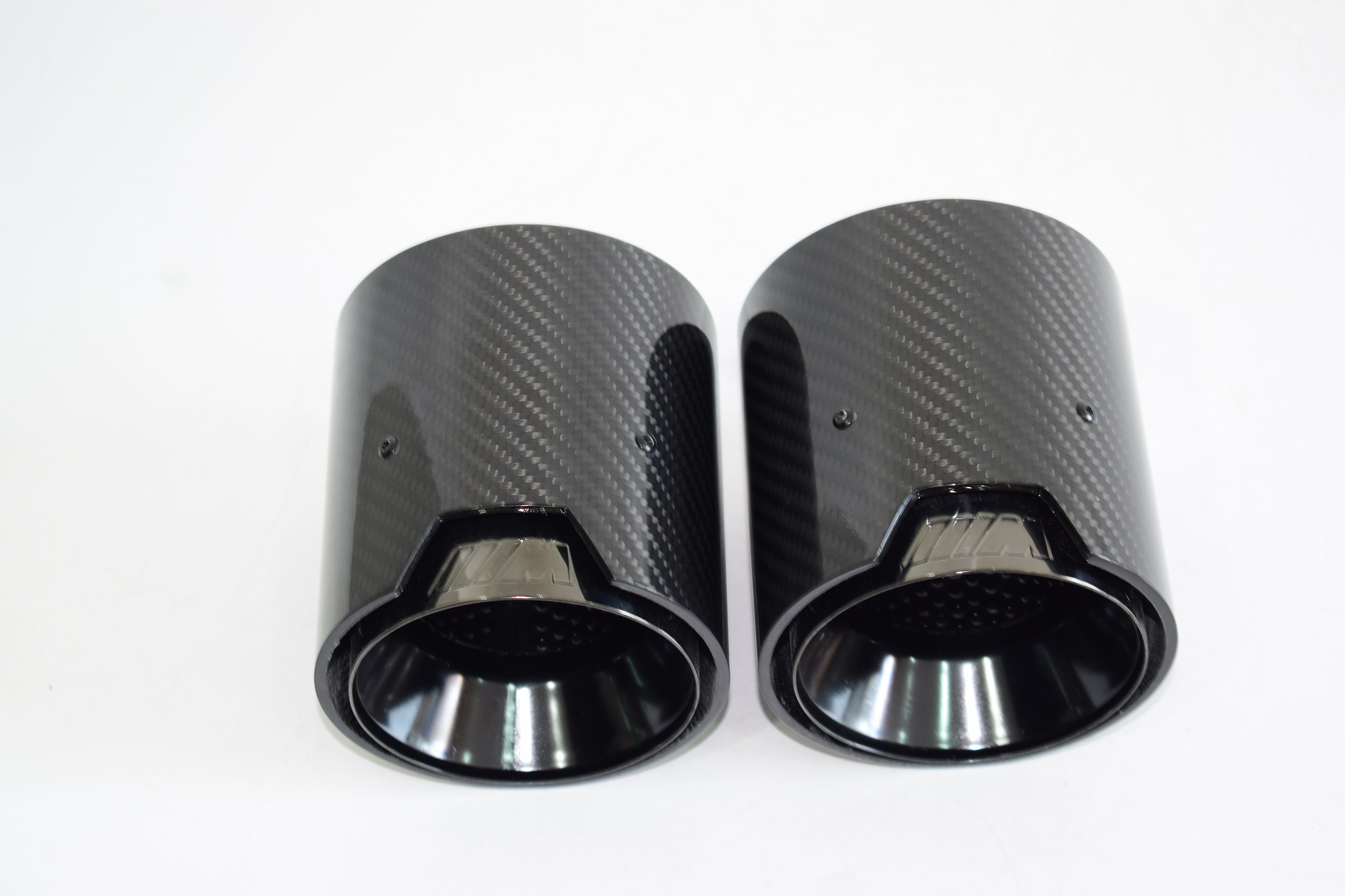 MP Style Carbon Fiber Quad Exhaust Tips - G80 M3 | G82 M4 | G87 M2