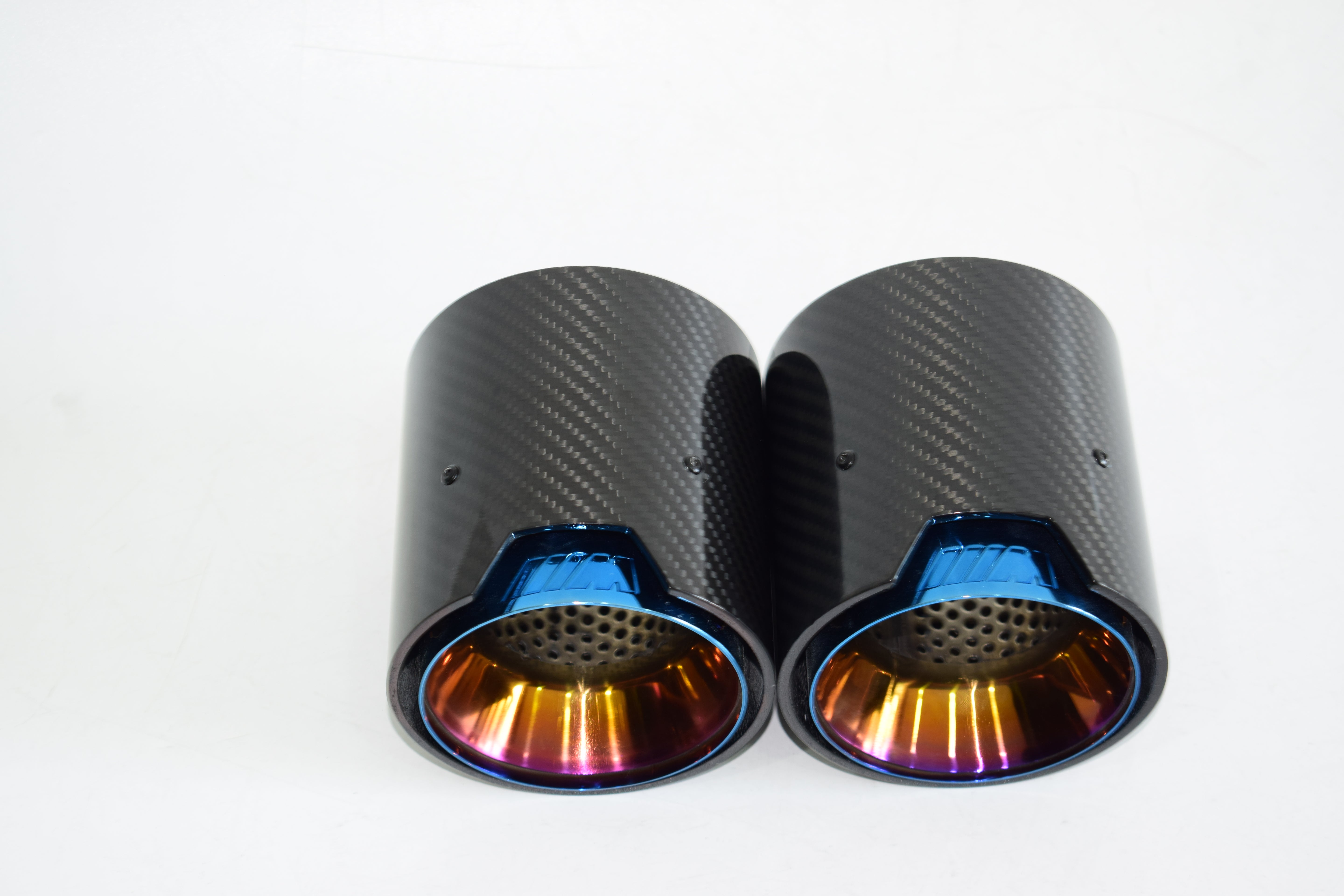 MP Style Carbon Fiber Quad Exhaust Tips - G80 M3 | G82 M4 | G87 M2