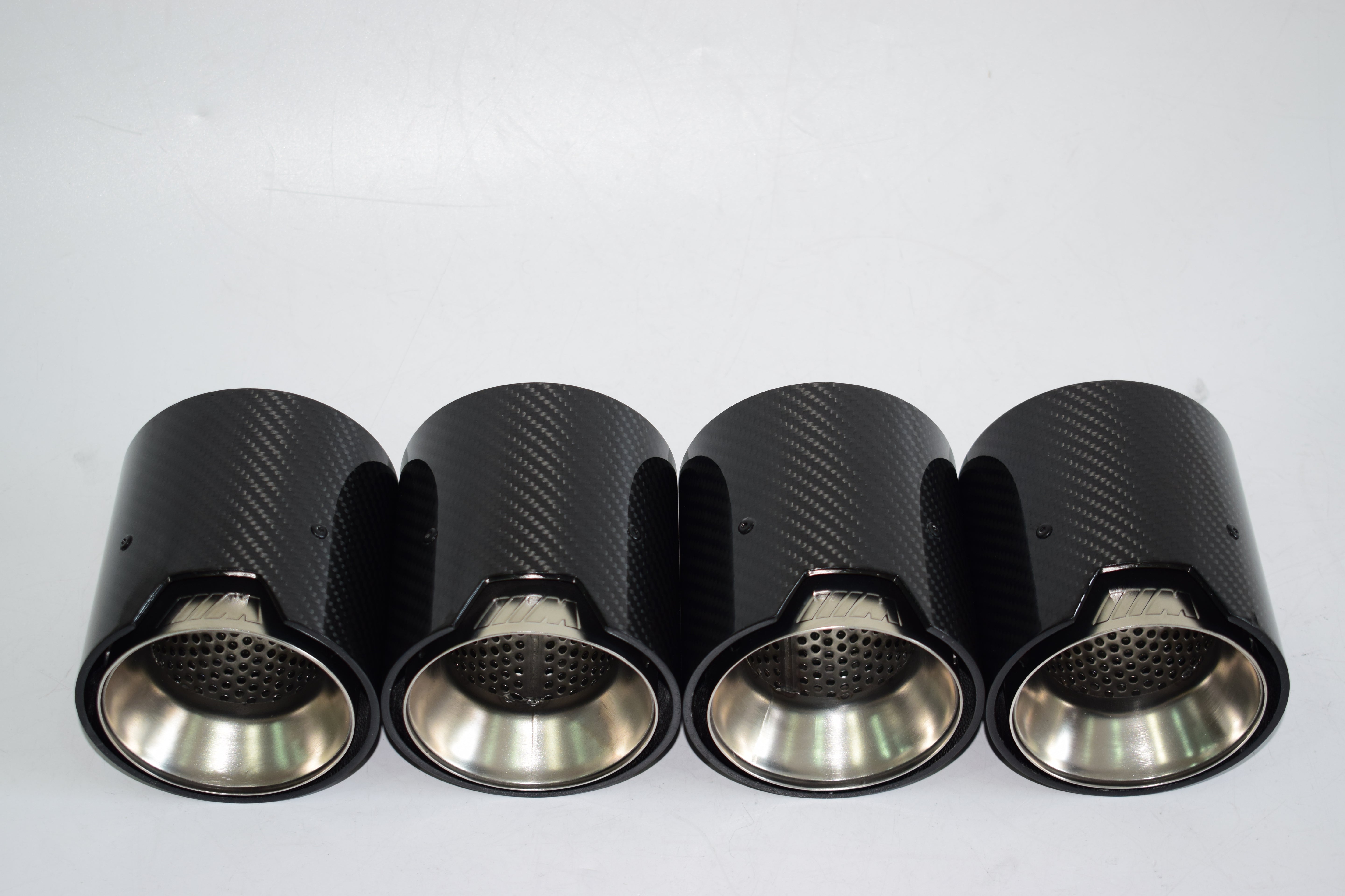 MP Style Carbon Fiber Quad Exhaust Tips - G80 M3 | G82 M4 | G87 M2