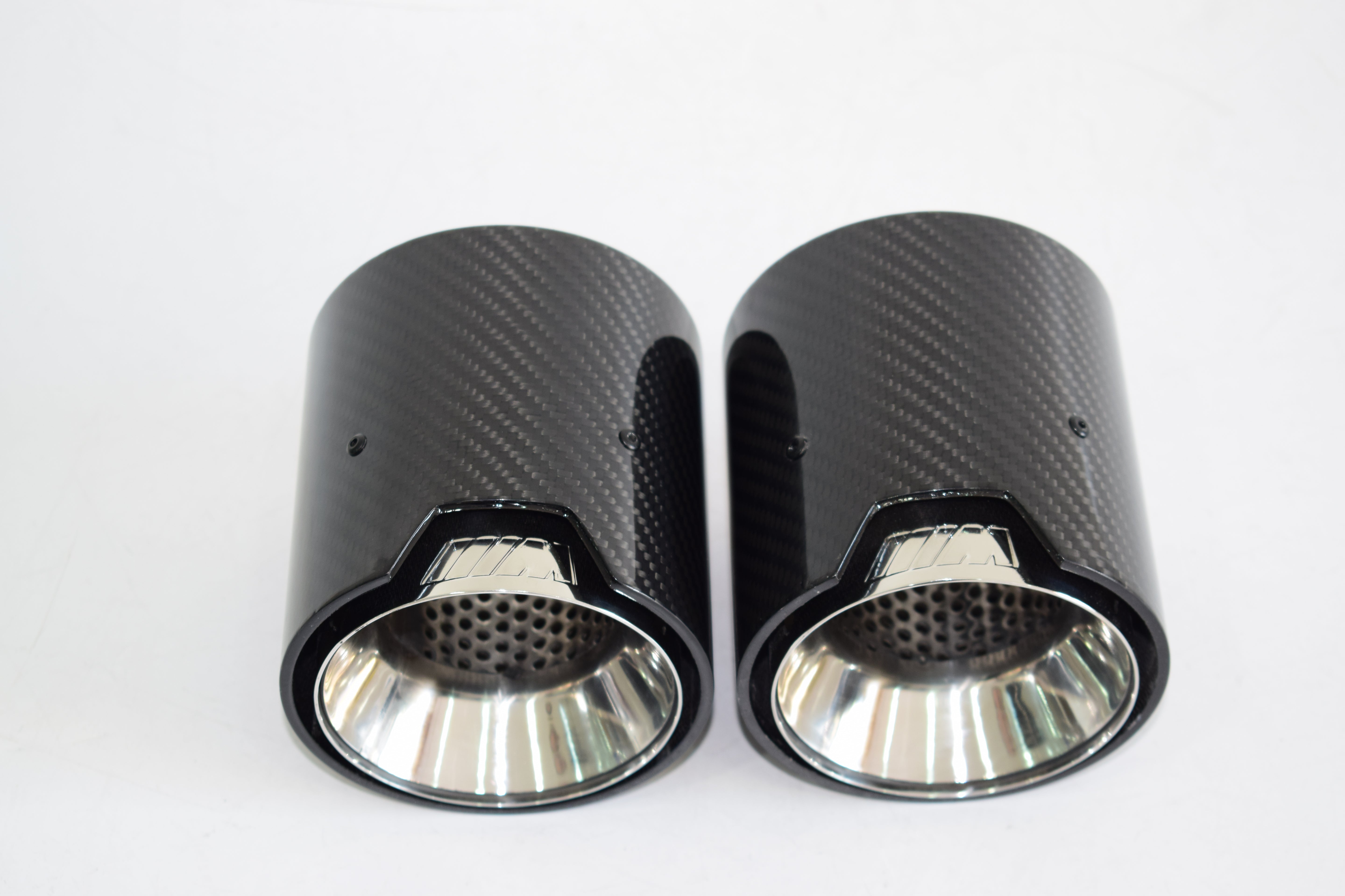 MP Style Carbon Fiber Quad Exhaust Tips - G80 M3 | G82 M4 | G87 M2