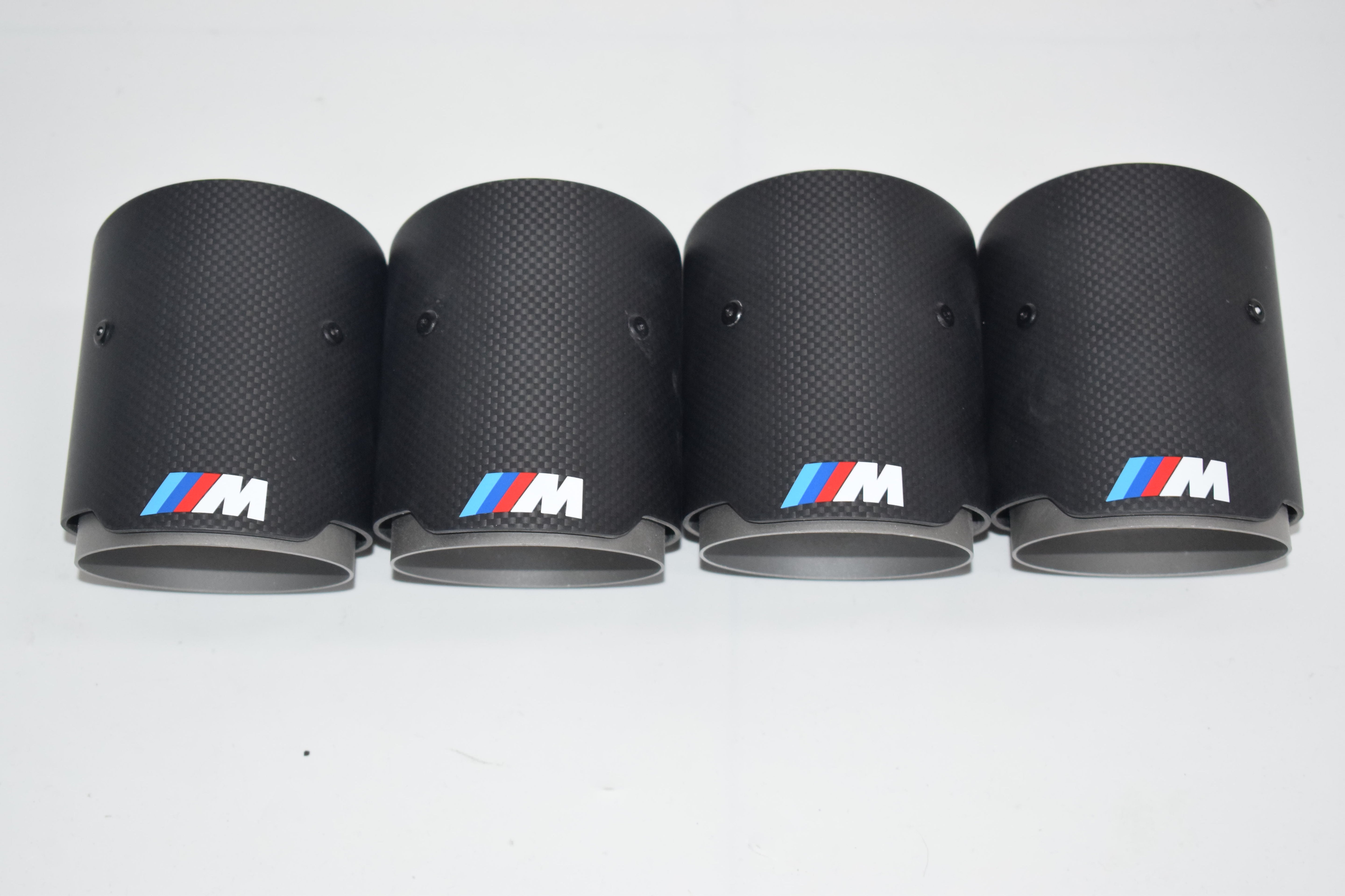 MP Style Carbon Fiber Quad Exhaust Tips - F80 M3 | F82 M4 | F87 M2