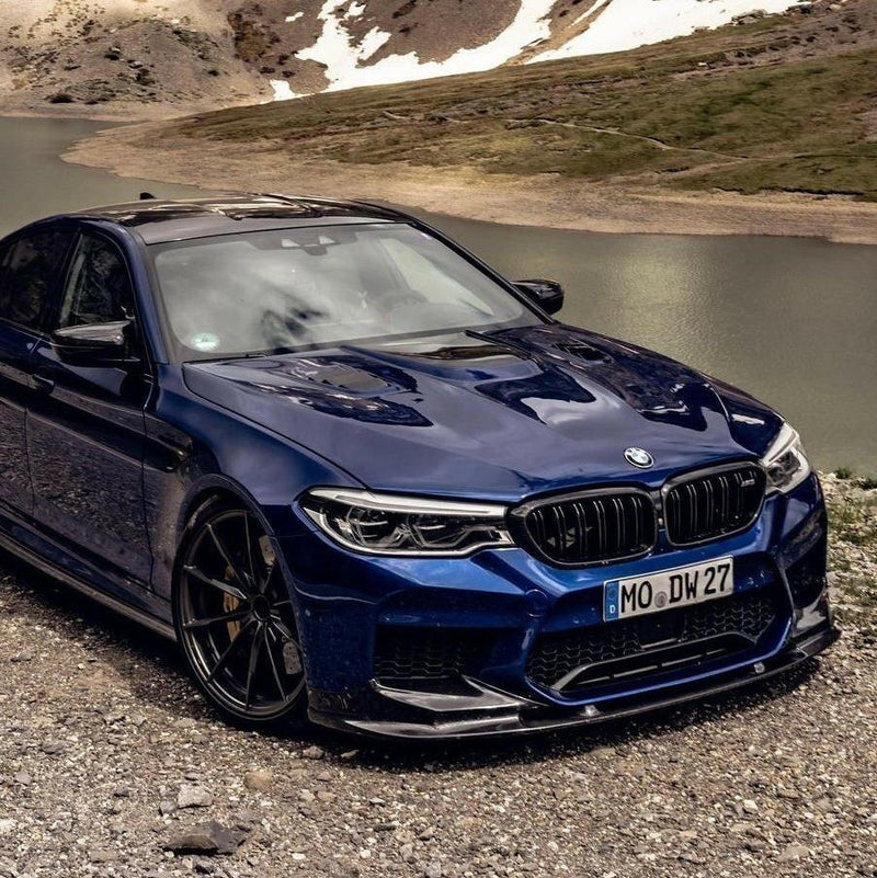 3D Style Carbon Fiber Front Lip - F90 M5.