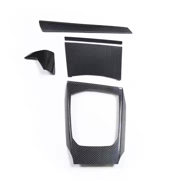 Full Center Console Carbon Fiber Trim - G80 M3 | G82/G83 M4 - Euro Auto Design