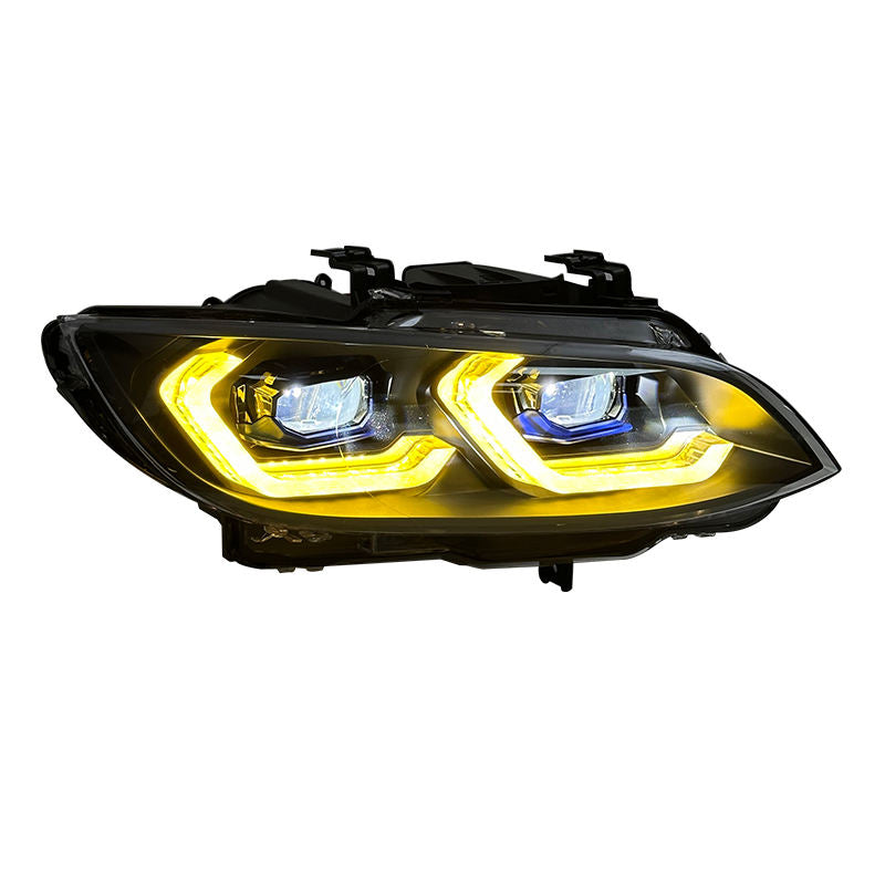 Dual-Color LED Style Headlights - BMW E92 Coupe/E93 Convertible M3 & 3 Series