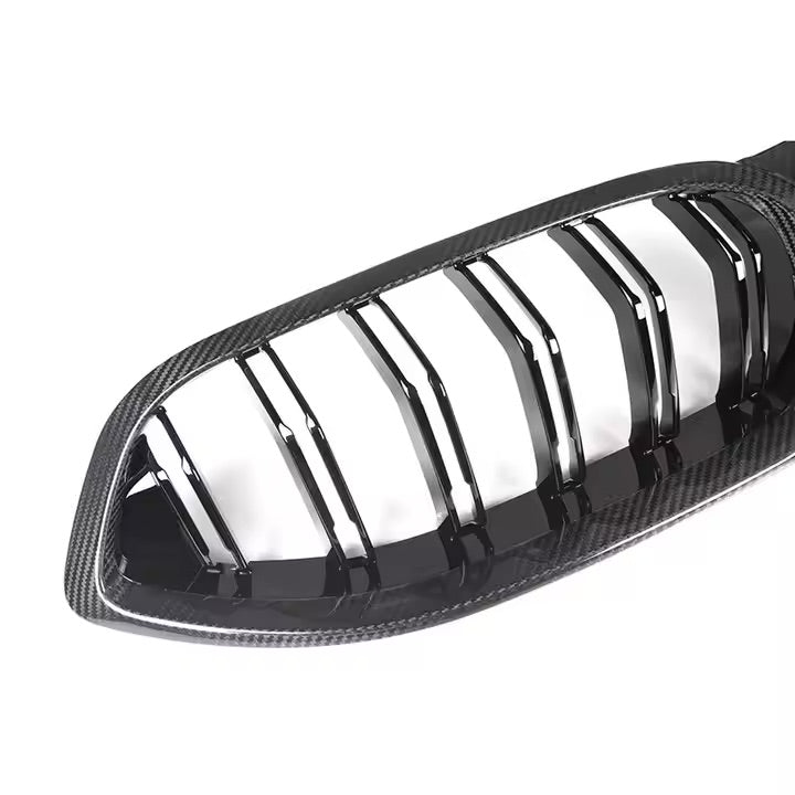 Carbon Fiber Double Slat Front Grill - F91/F92/F93 M8 - Euro Auto Design