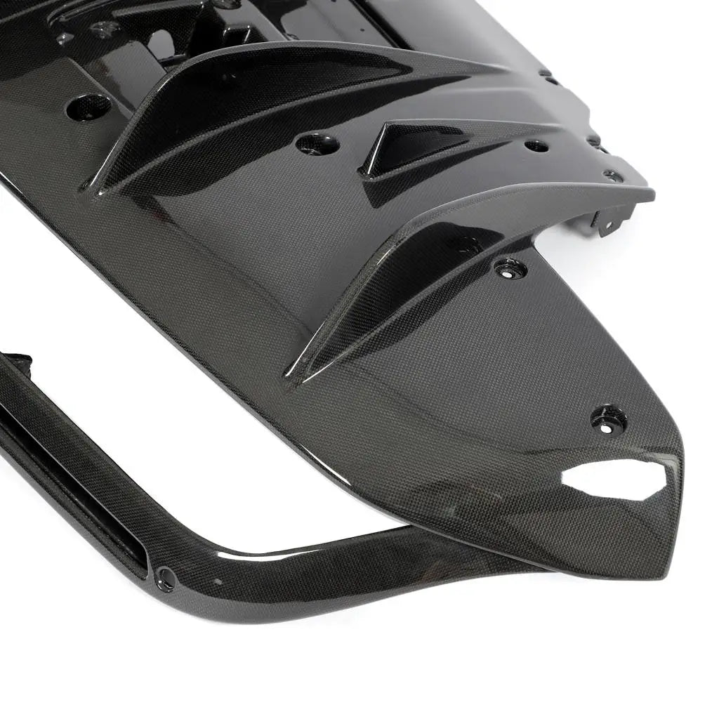 OEM Style Carbon Fiber Diffuser - Ferrari F8 Tributo.