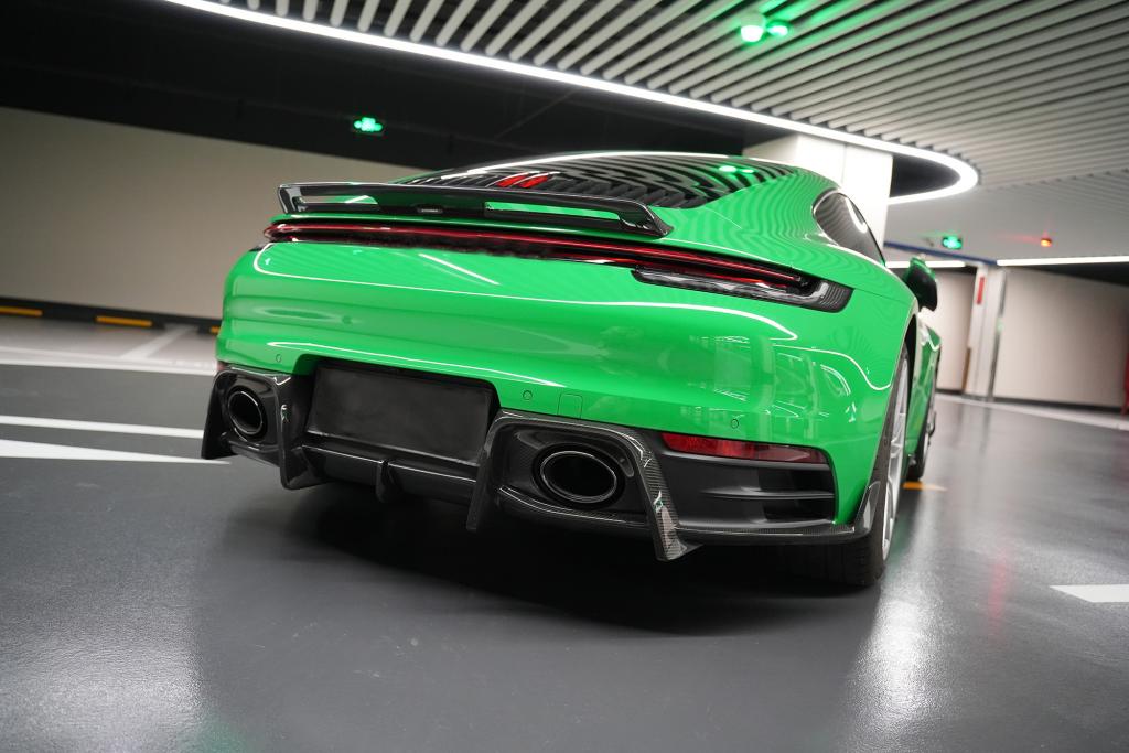 Euro Auto Style Carbon Fiber Diffuser - Porsche Carrera/S/4/4S (992.1)