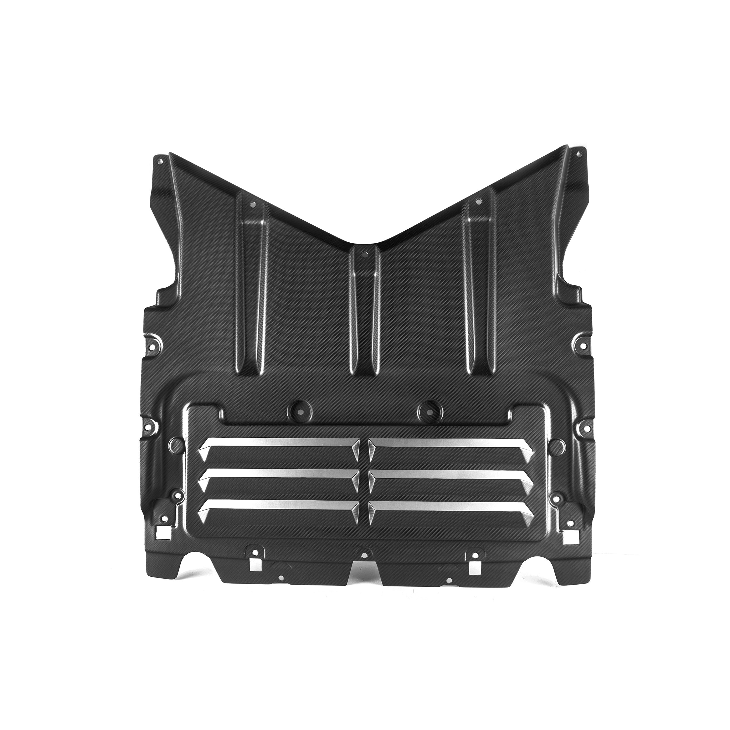 OEM Style Carbon Fiber Oil Cooler Skid Plate - G90 M5
