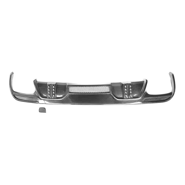 LD Style V2 w/ LED Carbon Fiber Rear Diffuser - F95 X5M (Pre-LCI) - Euro Auto Design