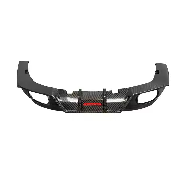 Euro Auto Style Carbon Fiber Rear Diffuser W/ LED Brake Light - G29 Z4 - Euro Auto Design