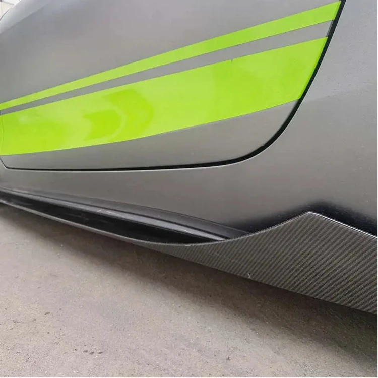 Paktechz Carbon Fiber Side Skirts - C190 AMG GT (2020-2021).