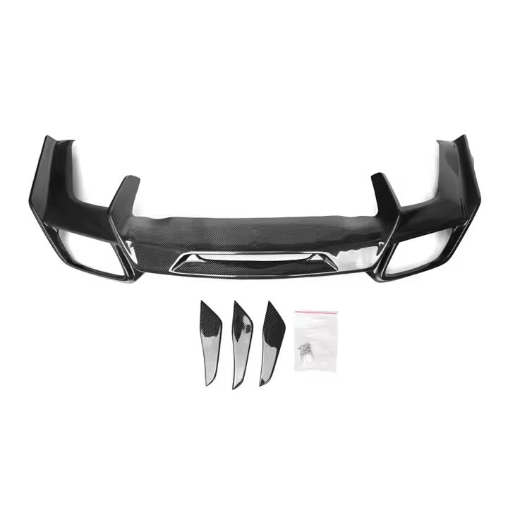 RZ Style Rear Diffuser Set - C190 AMG GT (2016-2018) - Euro Auto Design