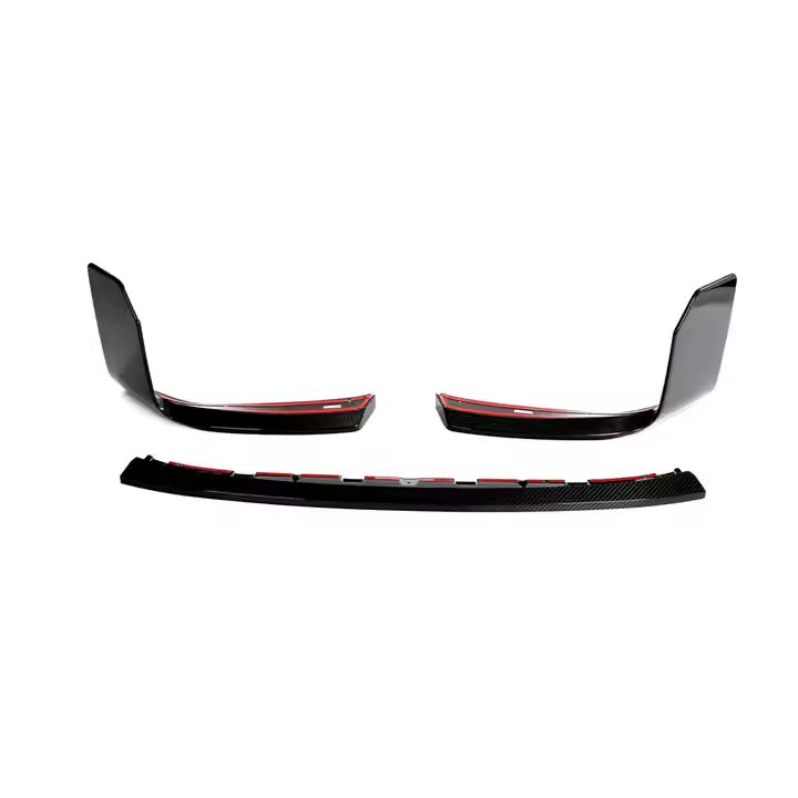 2 In 1 MP Style Carbon Fiber Front Lip And Splitters - G87 M2 - Euro Auto Design